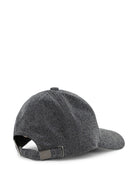 Berretto da baseball per bambino Karl Lagerfeld Kids grigio ricamato Z31198 016 KARL LAGERFELD KIDS 