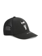 Berretto da baseball per bambino Karl Lagerfeld Kids grigio ricamato Z31198 016 KARL LAGERFELD KIDS 