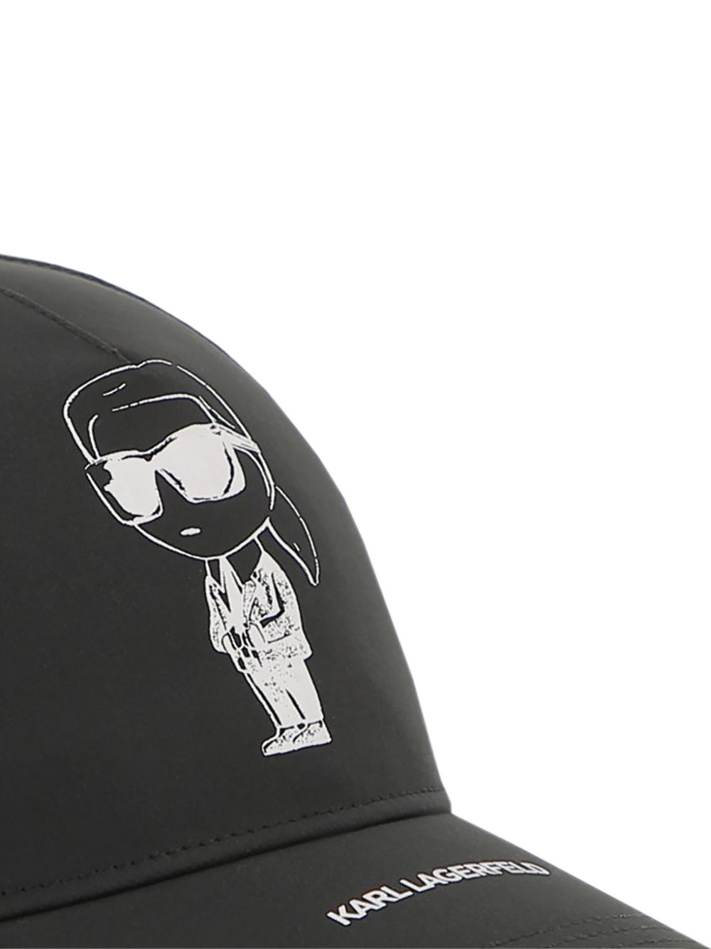 Berretto da baseball per bambino Karl Lagerfeld Kids grigio ricamato Z31198 016 KARL LAGERFELD KIDS 