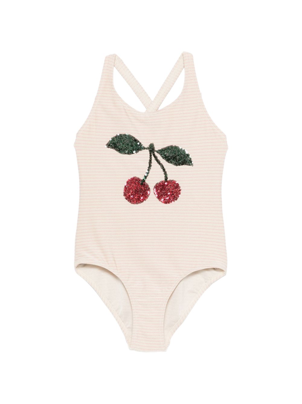Costume da bagno per bambina Konges Slojd multicolore con spalline incrociate KS104860 ROSE KONGES SLOJD KIDS 