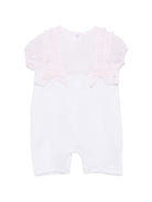 Tutina per neonata La Stupenderia bianco con dettaglio fiocco 2TBTT52 MC D33 LA STUPENDERIA KIDS 