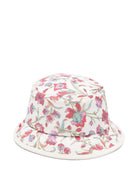 Cappello Lajik per neonata Louise Misha Kids bianco con stampa a fiori FAI-S26-R0069 CREAM LOUISE MISHA KIDS 