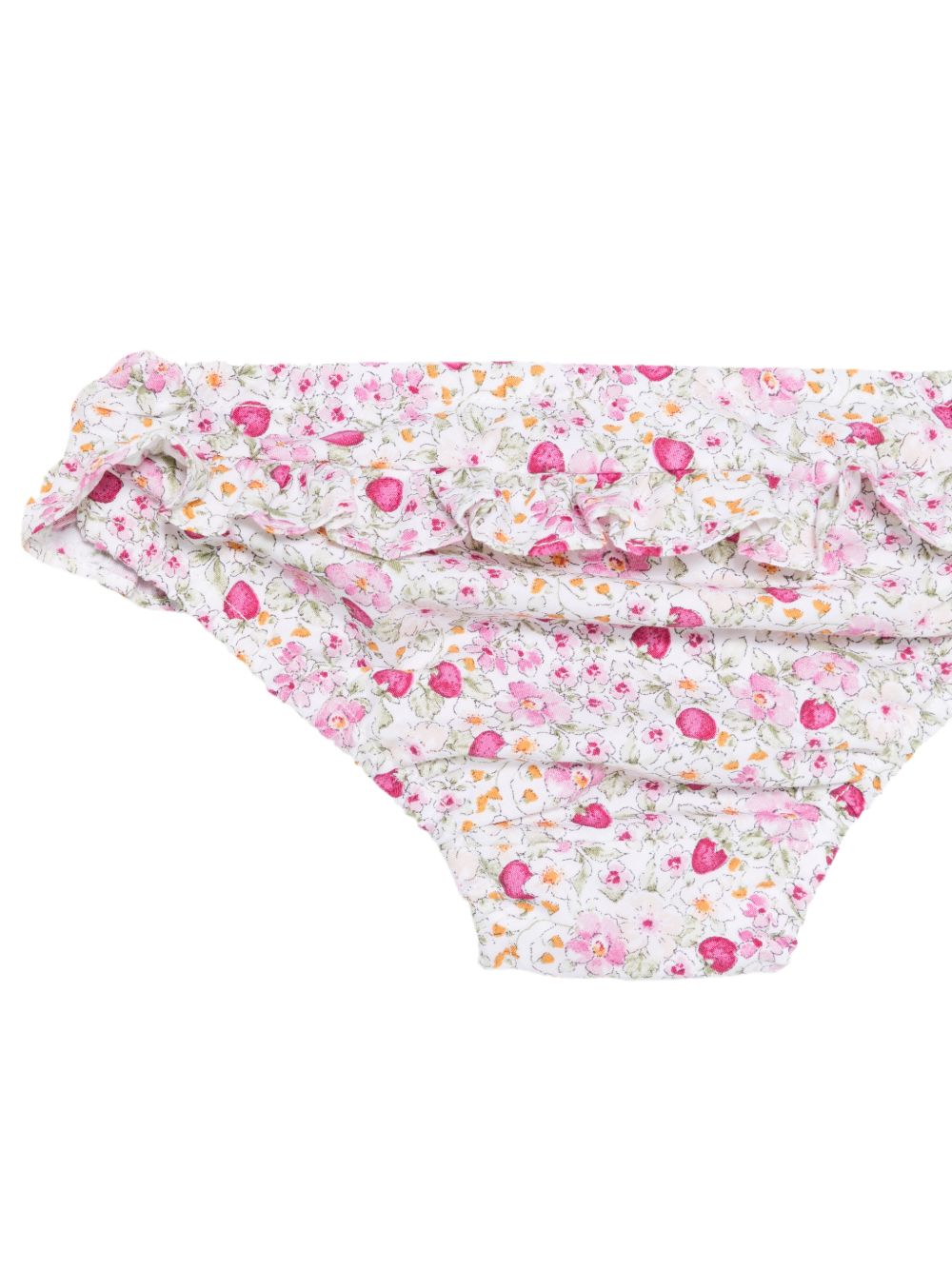Costume per neonata Mariella Ferrari rosa con stampa fragole all-over CBF 034 MARIELLA FERRARI KIDS 