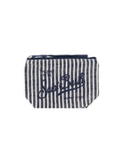Pochette Aline MC2 Saint Barth multicolore con design a righe ALI0004 07803L MC2 ST. BARTH KIDS 