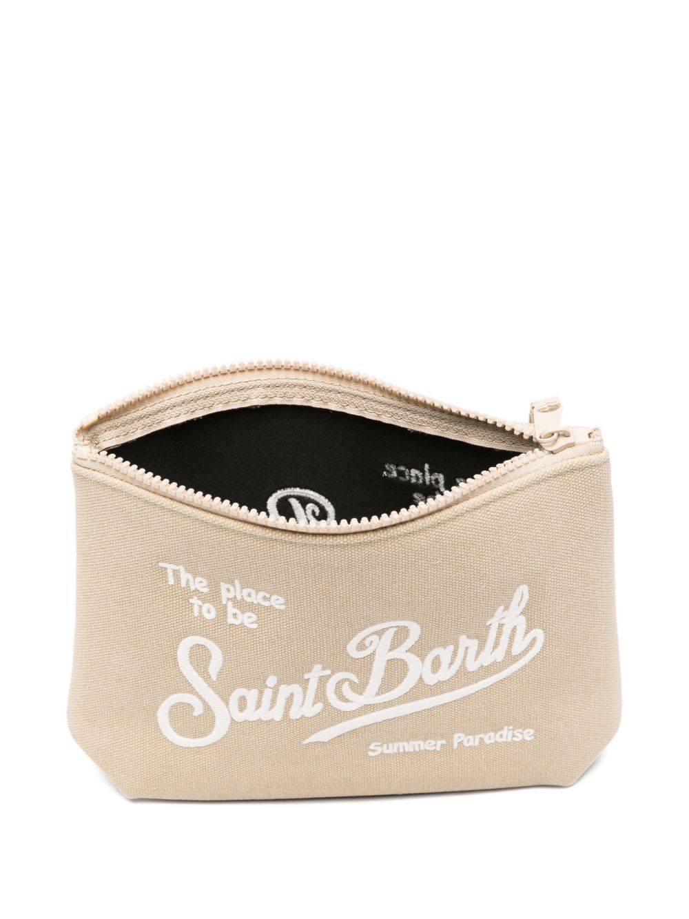 Pochette Aline MC2 Saint Barth beige con logo sul davanti ALI0047 01336L MC2 ST. BARTH KIDS 