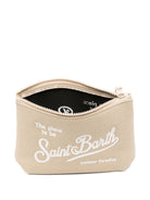 Pochette Aline MC2 Saint Barth beige con logo sul davanti ALI0047 01336L MC2 ST. BARTH KIDS 