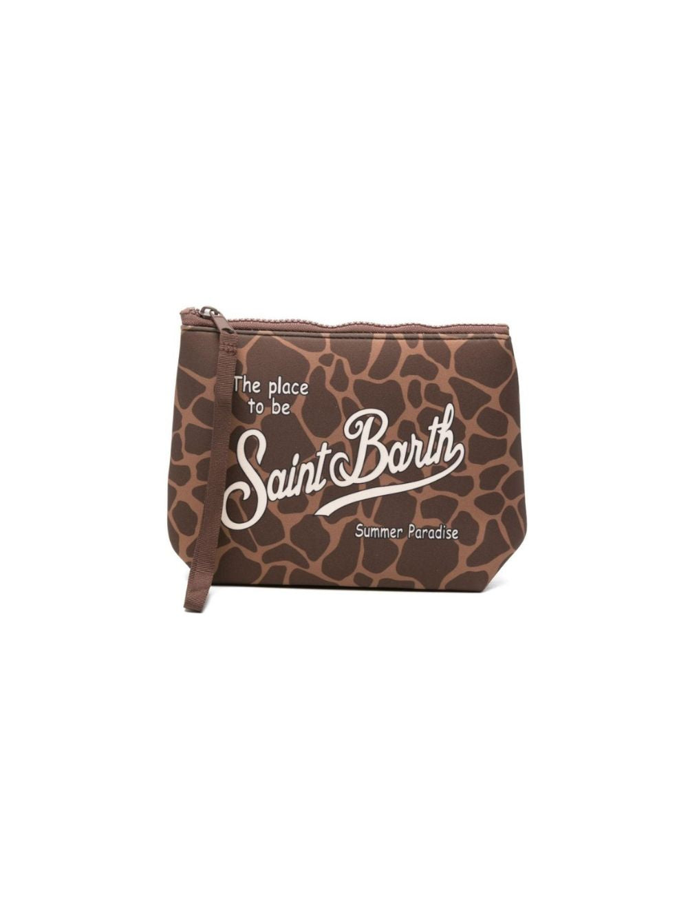 Pochette Aline MC2 Saint Barth animalier con logo sul davanti ALIN001 00900L MC2 ST. BARTH KIDS 