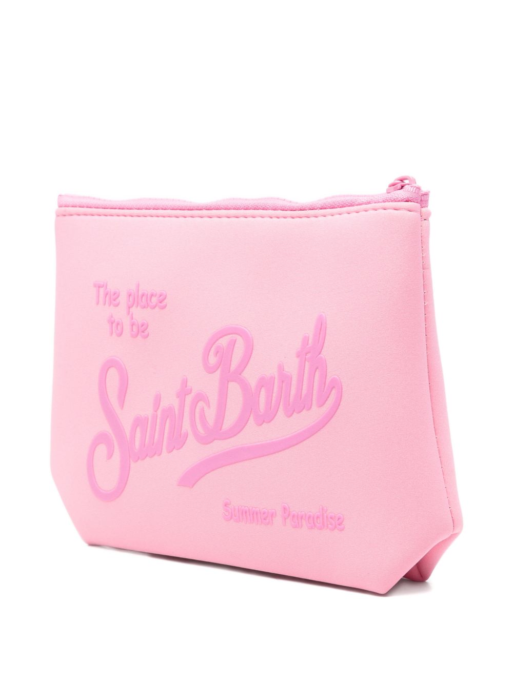Pochette Aline MC2 Saint Barth rosa con logo sul davanti ALIN001 08373L MC2 ST. BARTH KIDS 