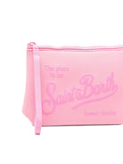 Pochette Aline MC2 Saint Barth rosa con logo sul davanti ALIN001 08373L MC2 ST. BARTH KIDS 