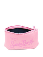 Pochette Aline MC2 Saint Barth rosa con logo sul davanti ALIN001 08373L MC2 ST. BARTH KIDS 