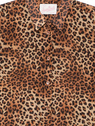 Camicia per donna MC2 Saint Barth animalier con chiusura con bottoni sul davanti BRIG001 00168L MC2 ST. BARTH 