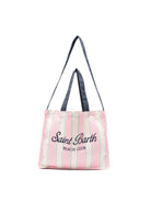 Borsa tote Essential Bag N MC2 Saint Barth multicolore con design a righe EBAGN007 09183L MC2 ST. BARTH KIDS 