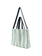 Borsa tote Essential Bag N MC2 Saint Barth multicolore con design a righe EBAGN007 09420L MC2 ST. BARTH KIDS 