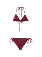 Bikini da donna MC2 Saint Barth bordeaux con dettaglio ciondoli VIR0001 08583L MC2 ST. BARTH 