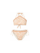 Costume per donna MC2 Saint Barth arancione con stampa animalier VIR0001 09095L MC2 ST. BARTH 