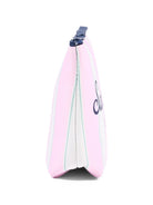 Pochette Aline MC2 Saint Barth bianca e rosa con designa righe ALIN001 00760L MC2 ST. BARTH KIDS 