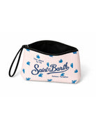 Pochette Aline MC2 Saint Barth multicolore con stampa grafica bradipi ALIN001 02111L MC2 ST. BARTH KIDS 