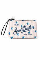 Pochette Aline MC2 Saint Barth multicolore con stampa grafica bradipi ALIN001 02111L MC2 ST. BARTH KIDS 