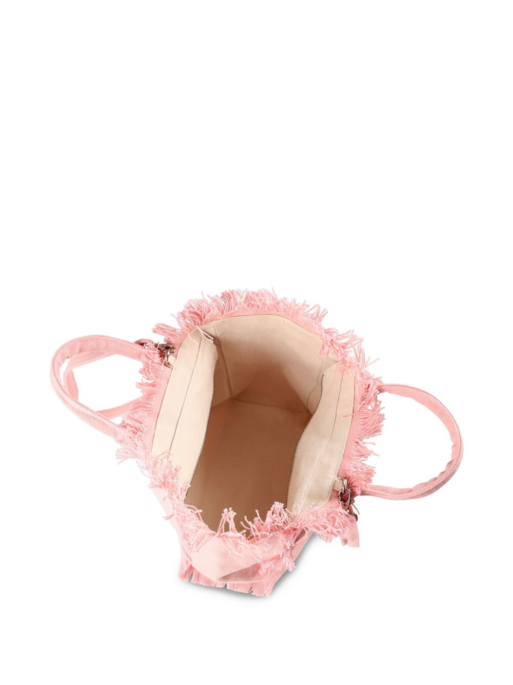Borsa Colette MC2 Saint Barth rosa con dettaglio frange COL0001 00135L MC2 ST. BARTH KIDS 