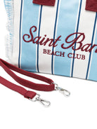 Borsa tote colette MC2 Saint Barth multicolore con frange COL0001 00938L MC2 ST. BARTH KIDS 