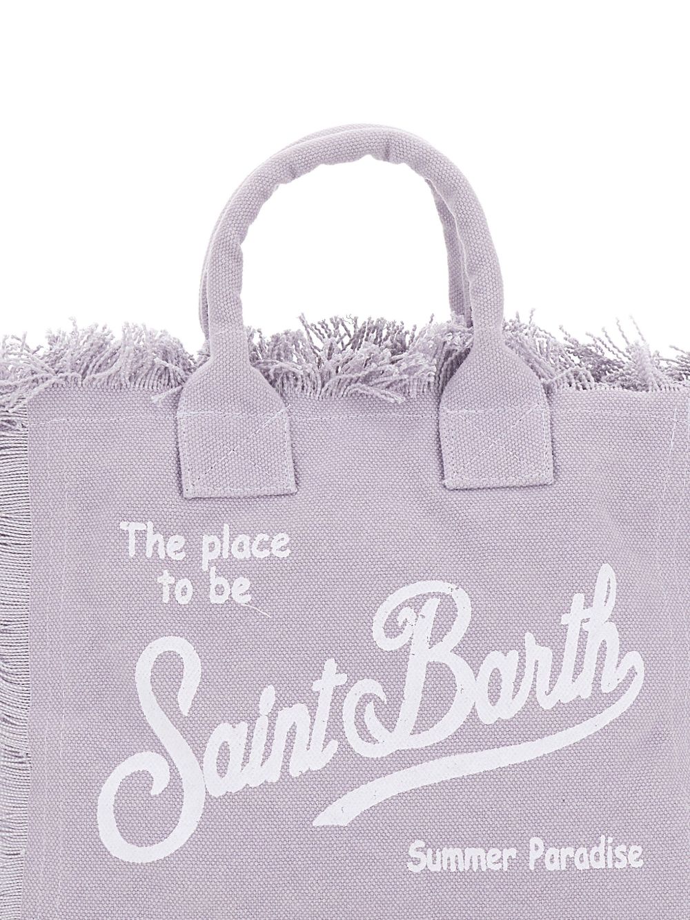 Borsa Colette MC2 Saint Barth lilla con dettaglio frange COL0001 02562L MC2 ST. BARTH KIDS 
