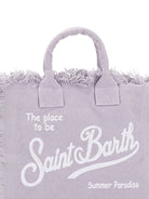 Borsa Colette MC2 Saint Barth lilla con dettaglio frange COL0001 02562L MC2 ST. BARTH KIDS 