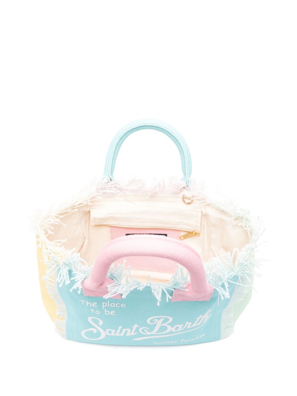Borsa tote Colette MC2 Saint Barth multicolore con stampa logo COL0001 02575L MC2 ST. BARTH KIDS 