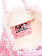 Borsa tote Colette MC2 Saint Barth animalier con dettaglio frange COL0001 03479L MC2 ST. BARTH KIDS 
