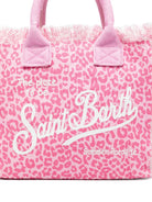 Borsa tote Colette MC2 Saint Barth animalier con dettaglio frange COL0001 03479L MC2 ST. BARTH KIDS 
