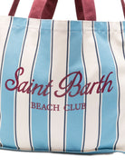 Borsa tote Essential Bag N MC2 Saint Barth multicolore con motivo a righe EBAGN007 07578L MC2 ST. BARTH KIDS 