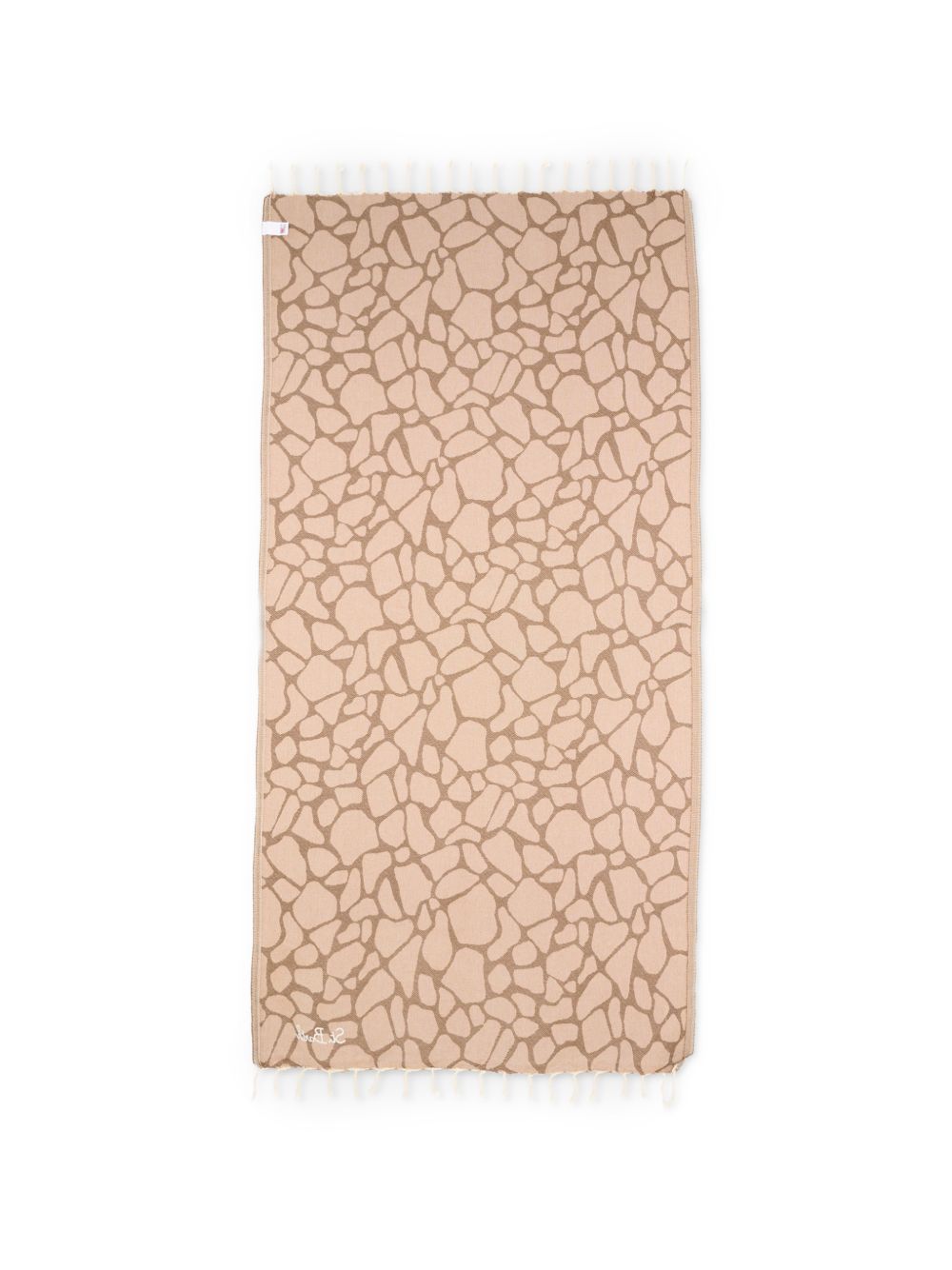 Telo mare MC2 Saint Barth animalier con dettaglio frange FOUT009 01061L MC2 ST. BARTH KIDS 