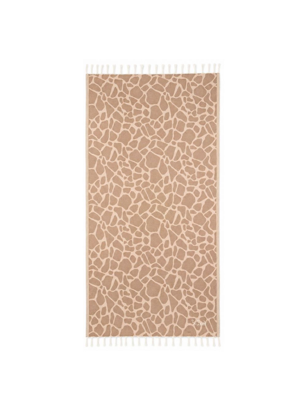 Telo mare MC2 Saint Barth animalier con dettaglio frange FOUT009 01061L MC2 ST. BARTH KIDS 