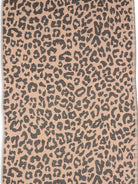 Telo mare MC2 Saint Barth marrone con stampa leopardata FOUT009 02712L MC2 ST. BARTH KIDS 