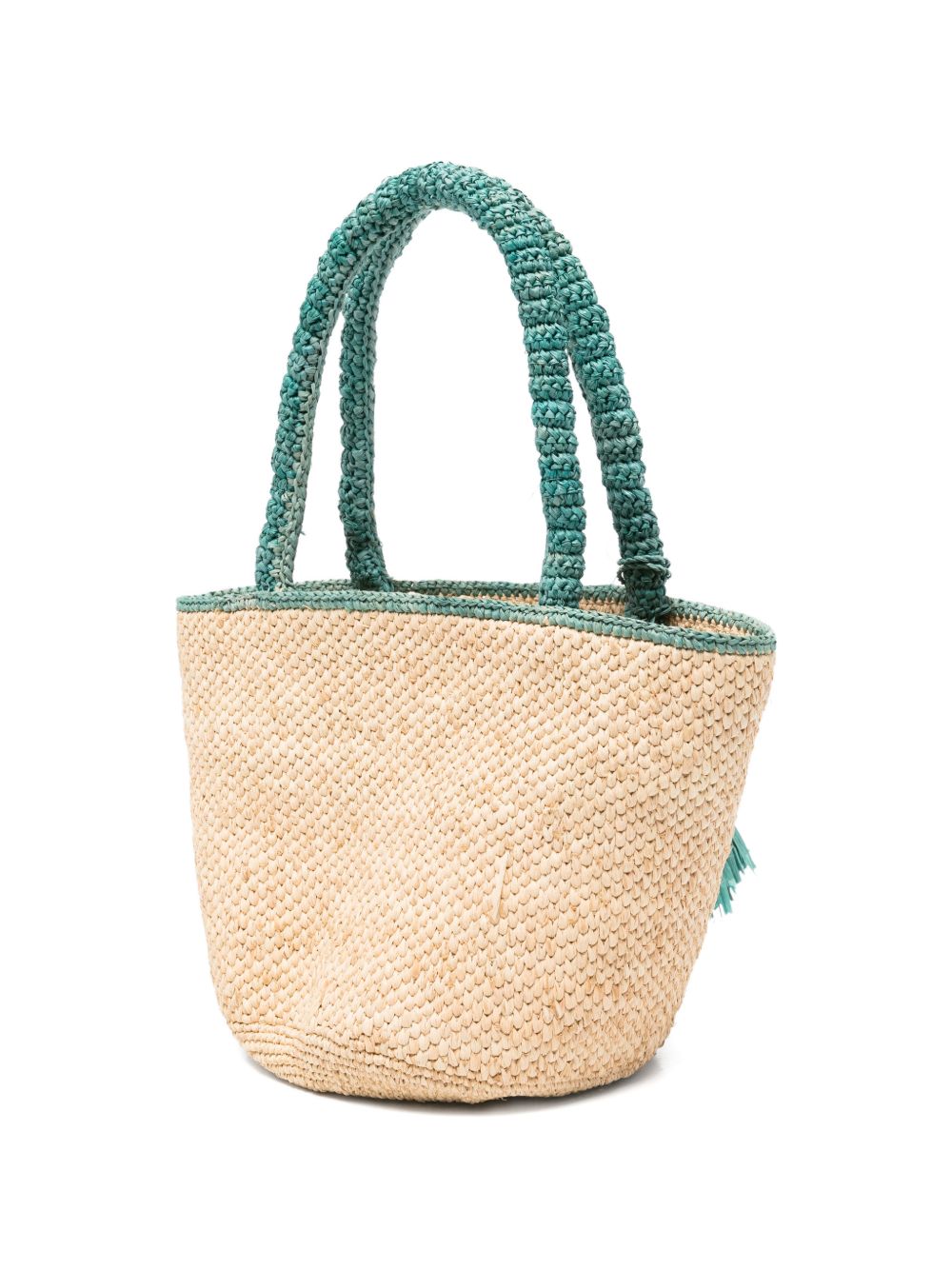 Borsa da spiaggia Marcy media MC2 Saint Barth beige con ricamo logo MARR002 00221L MC2 ST. BARTH KIDS 