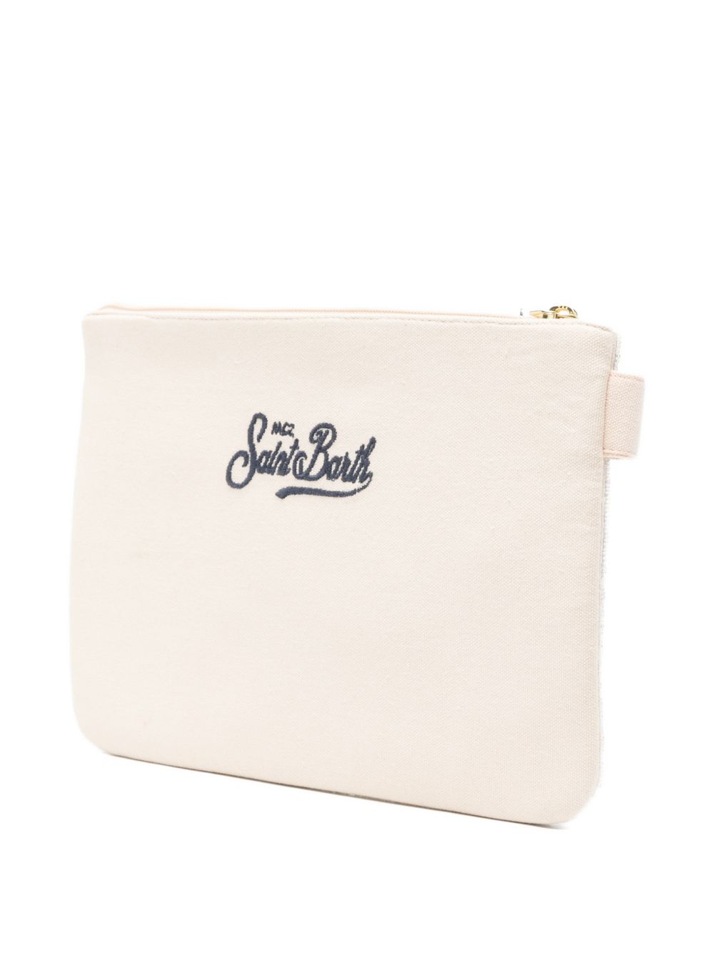 Pochette MC2 Saint Barth beige con ricamo del logo POU0002 00877L MC2 ST. BARTH KIDS 