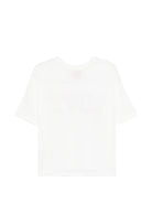 T-shirt da donna Merci bianca con stampa grafica Love MAM032 WHITE MERCI 