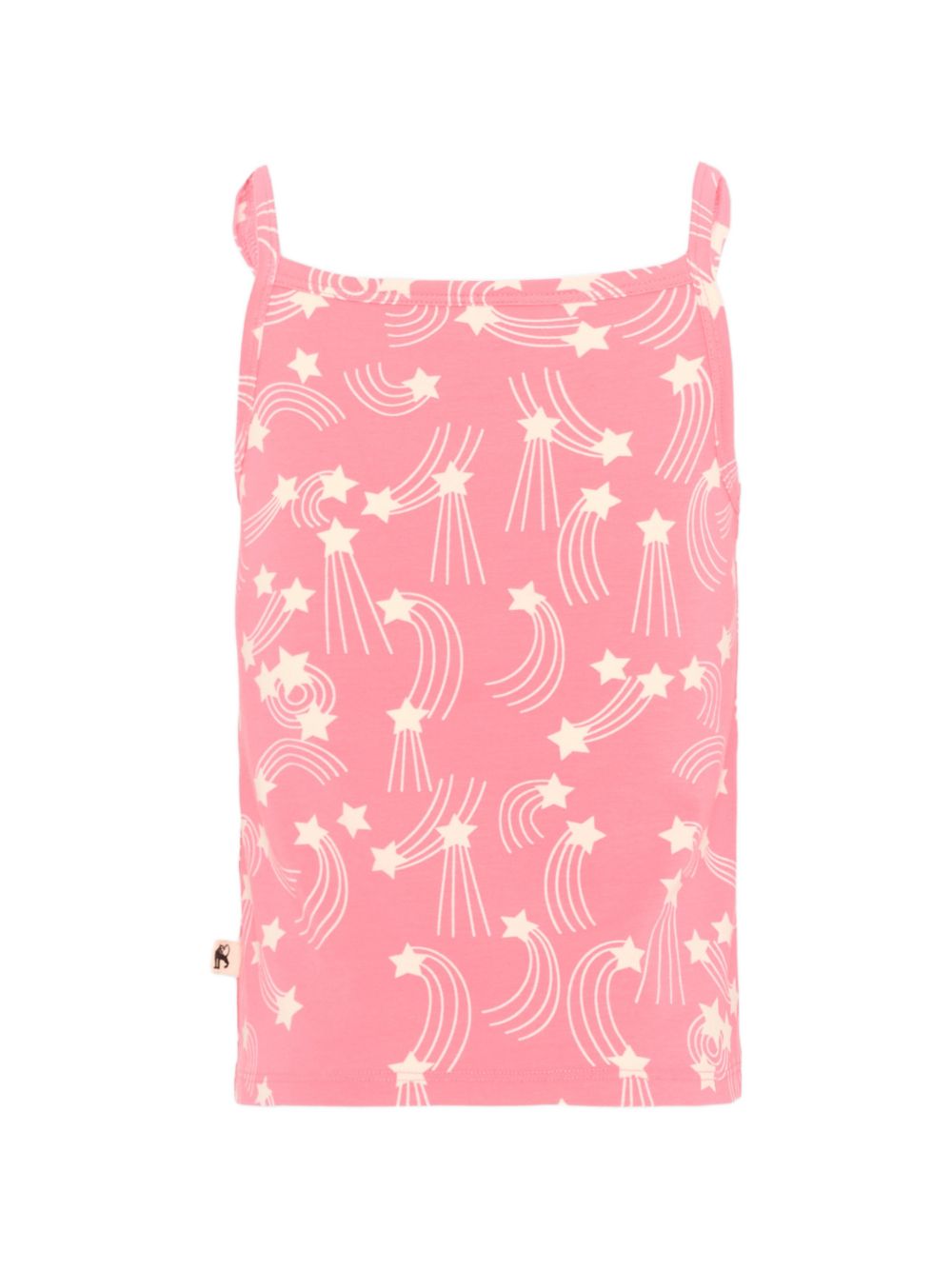 Top per bambina Mini Rodini rosa con stamp a stelle 26220148 PINK MINI RODINI KIDS 
