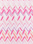 Coperta per neonata Missoni Kids rosa con motivo a zigzag MY0010 Z3674 100FU MISSONI KIDS 