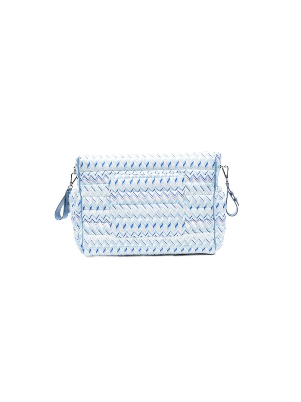 Borsa per bambina Missoni Kids azzurro con motivo geometrico MY0530 N0436 600AZ MISSONI KIDS 