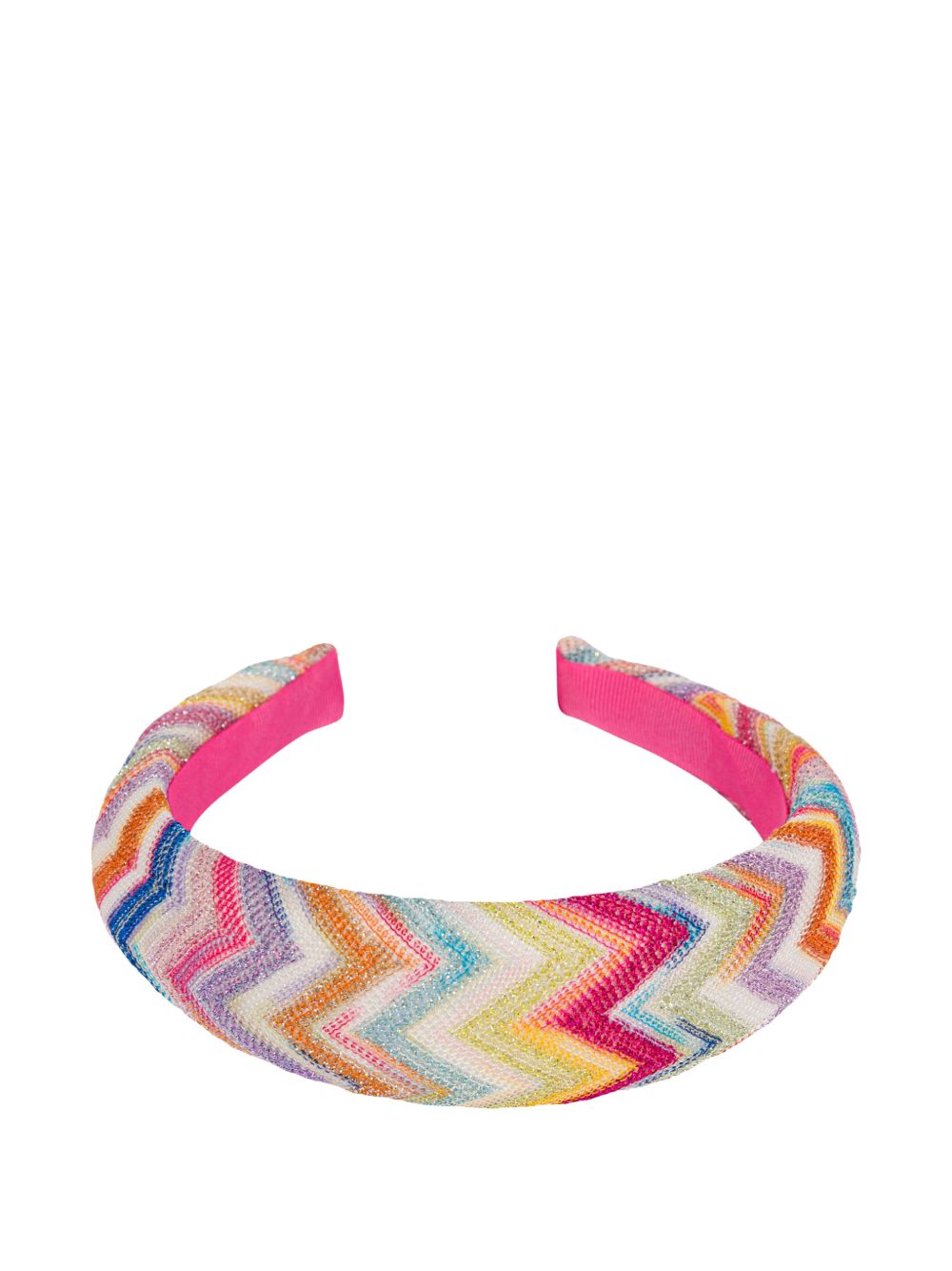 Cerchietto per bambina Missoni Kids multicolore con motivo a zig zag MY0A74 Q0107 999 MISSONI KIDS 