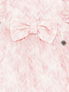 Abito per neonata Missoni Kids rosa con fiocco e motivo a zigzag MY1011 Q0113 504FU MISSONI KIDS 