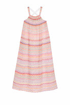 Abito per bambina Missoni Kids multicolore con motivo a zig-zag MY1B02 Q0107 999 MISSONI KIDS 