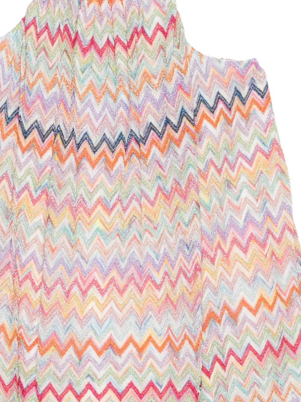 Abito per bambina Missoni Kids multicolore con motivo a zig-zag MY1B02 Q0107 999 MISSONI KIDS 
