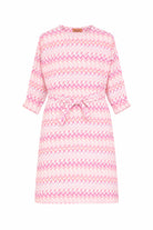 Abito per bambina Missoni Kids rosa a zig zag MY1B30 K0275 101FU MISSONI KIDS 