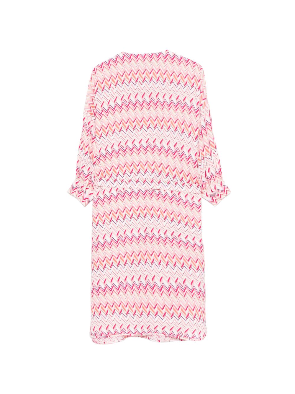 Abito per bambina Missoni Kids rosa a zig zag MY1B30 K0275 101FU MISSONI KIDS 