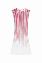 Abito per bambina Missoni Kids multicolore con  motivo a righe bianche MY1C62 X0182 999 MISSONI KIDS 