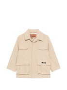Giacca per bambino Missoni Kids beige con tasche MY2P30 G0211 130 MISSONI KIDS 