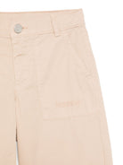 Shorts per bambino Missoni Kids beige con logo ricamato MY6Q09 G0072 130 MISSONI KIDS 