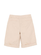 Shorts per bambino Missoni Kids beige con logo ricamato MY6Q09 G0072 130 MISSONI KIDS 