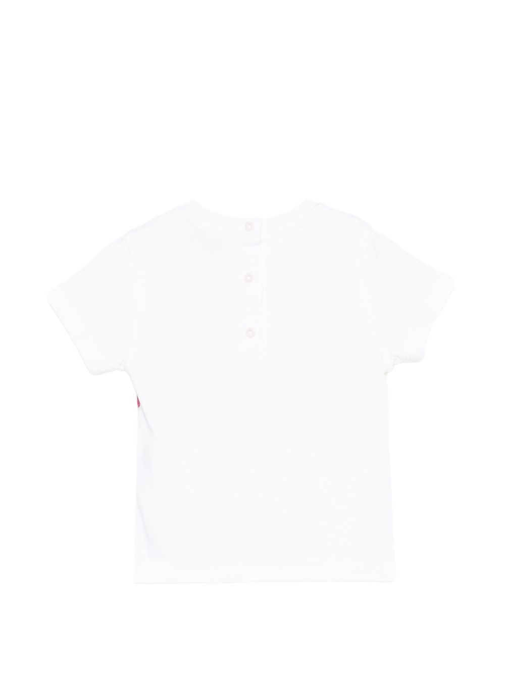 T-shirt per neonati Missoni Kids bianca con motivo a zigzag MY8031 Z3672 100MC MISSONI KIDS 